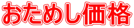 おためし価格